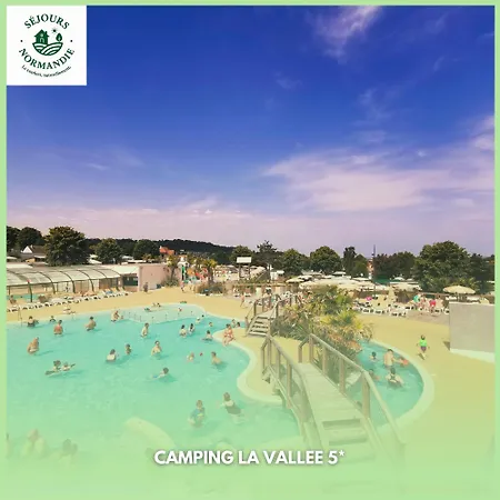 Campingplatz Sejour Normandie - - Mobilhome Confort 3ch-6p Avec Clim Et Tv - 5 Etoiles - H408 *