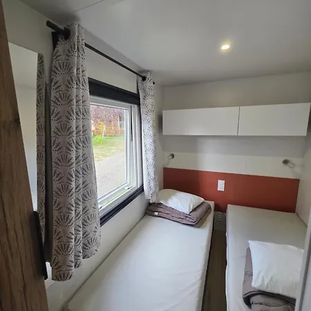 Campingplatz Sejour Normandie - - Mobilhome Confort 3ch-6p Avec Clim Et Tv - 5 Etoiles - H408